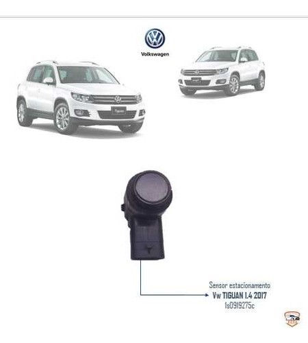 Sensor Estacionamento Vw Tiguan 1.4 2017 1s0919275c