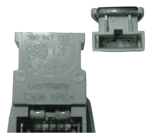 Luz De Teto Vw Gol/ Voyage 2009/2020 Pn: 380947113