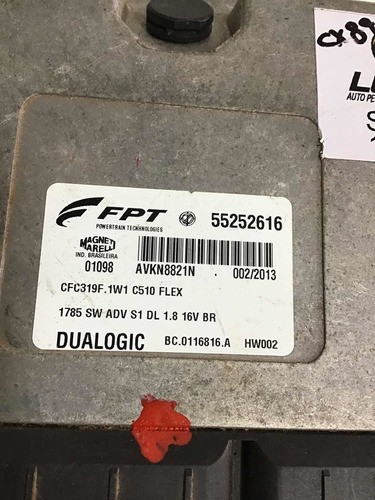 Módulo Câmbio Dualogic Fiat 1.8 16v Adv 55252616.  18767*