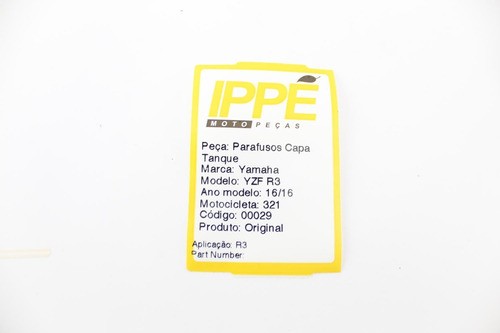 Parafuso Capa Tanque Yzf R3 Yamaha (321)