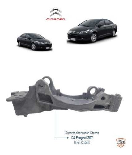 Suporte Alternador Citroen C4 Peugeot 307 - 9648735580