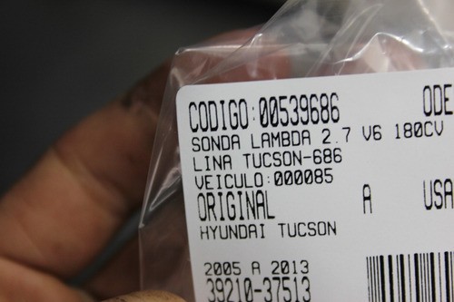 Sonda Lambda 2.7 V6 180cv Gasolina Tucson 05/13 Usado (686)