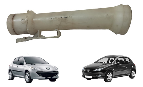 Gargalo Reservatório Agua Limpador Parabrisa Peugeot 206 207