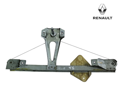Maquina De Vidro Manual Traz. L.e Renault Clio 2001 A 2013