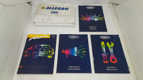 Manual Proprietário Fiesta 1.0 1.3 Endura 1.4 Zetec 96/01