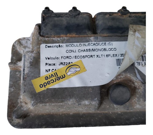 Módulo Central Injeção Ford Ecosport 1.6 Flex 2008 2009 2010