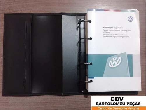 Manual Instruções Proprietário Vw Touareg 2008 2009 Original