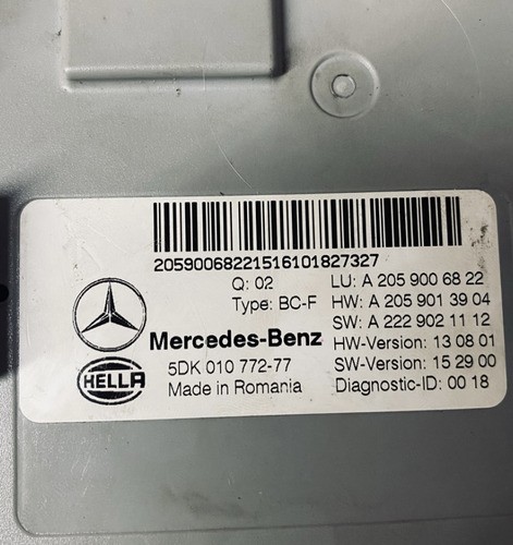 Módulo Bsi Mercedes C180 C250 C300 5dk01077277