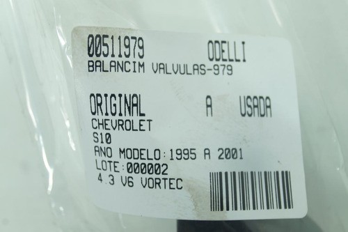 Balancim Válvulas S10 95/01 Usado (979)