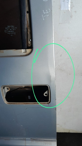 Porta Traseira Esquerda Gm S10 Blazer 1999 A 2011 C/ Detalhe