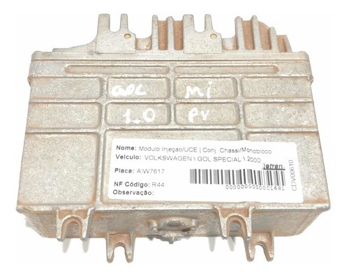 Módulo De Injeção Vw Gol Mi 1.0 8v 377906021dq 0261204740