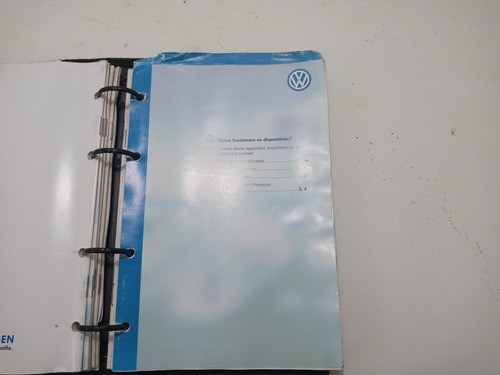 Manual De Proprietário Vw Golf 99/01 Completo C/case 