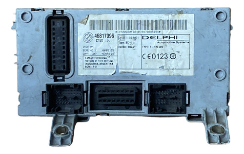 Módulo Boby Computer Fiat Palio Siena 46817096