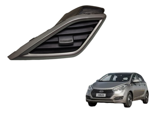 Difusor De Ar Central Esquerdo Hyundai Hb20 2012 A 2019 (al)
