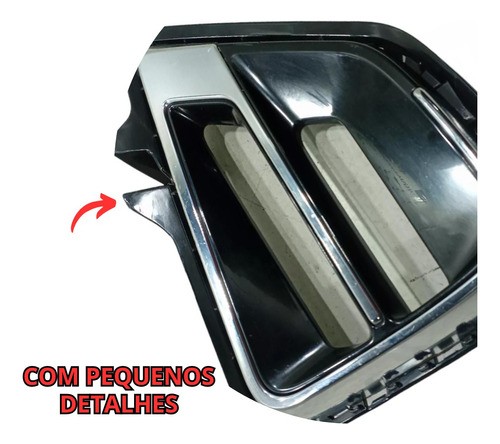 Grade Farol De Milha Lado Esquerdo Crery Tiggo 5x 2021 2023