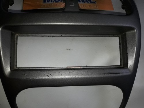 Moldura Central Painel Rádio Peugeot 206 2002/0 3