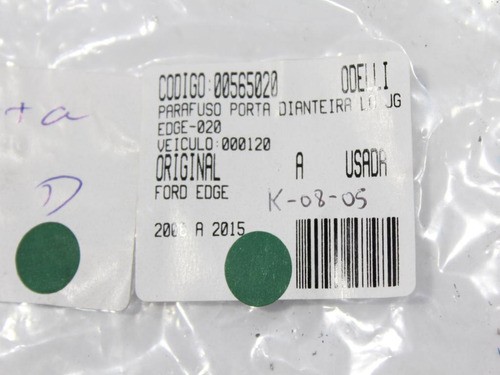 Parafuso Porta Diant Ld Jg Edge 08/15 Us (020)