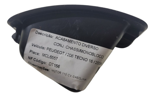 Acabamento Porta Treco Peugeot 206/ 2004 (al) Cxa 522