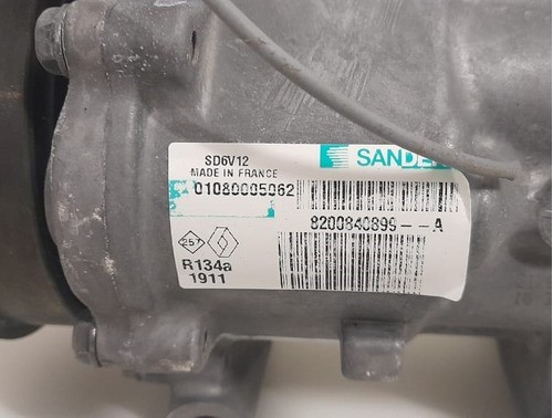 Compressor Ac Renault Sandero Exp 1.0 16v 2011 - 8200840899