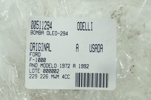 Bomba Oleo F-1000 72/92 Usado (294)