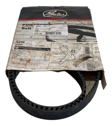 Correia Dentada Chery Cielo 1.6 16v 173 Dentes