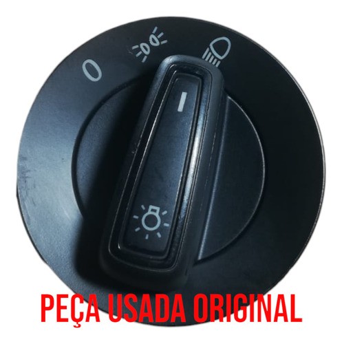 Botão Chave De Luz Farol Vw Gol G7 Saveiro Voyage 2016 / 18