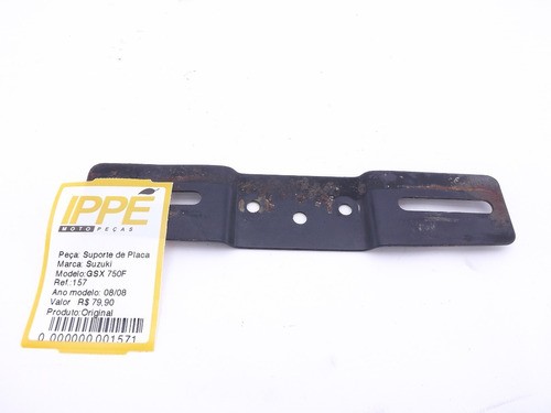 Suporte Placa Paralama Gsx 750 F Suzuki 98/08 (157)