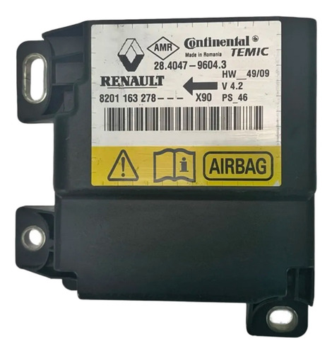Módulo Central Renault Logan Sandero 2012/14 Original