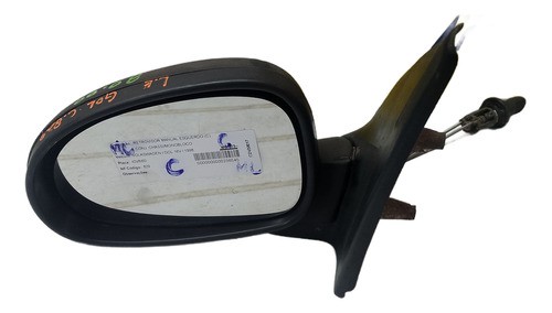 Retrovisor Gol G2 Bola 1995 1999 2 Portas Esquerdo Manual