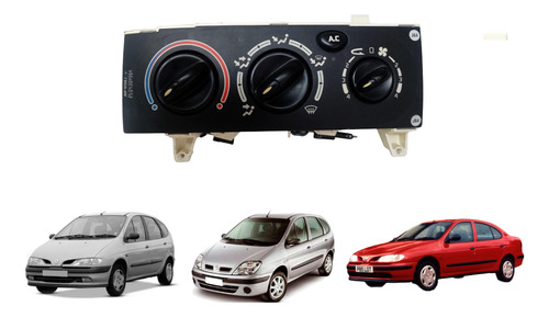 Comando Botão Ar Condicionado Renault Scenic Megane 98 A 06