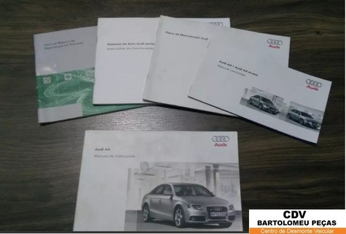 Manual De Instruções Audi A4 Original