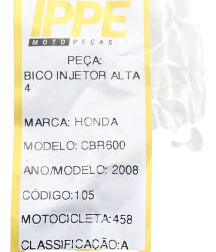 Bico Injetor De Alta Cbr 600 Rr (458)