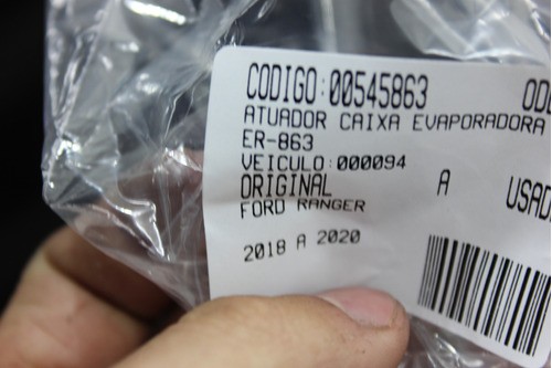 Atuador Caixa Evaporadora Ranger 18/20 Usado (863)