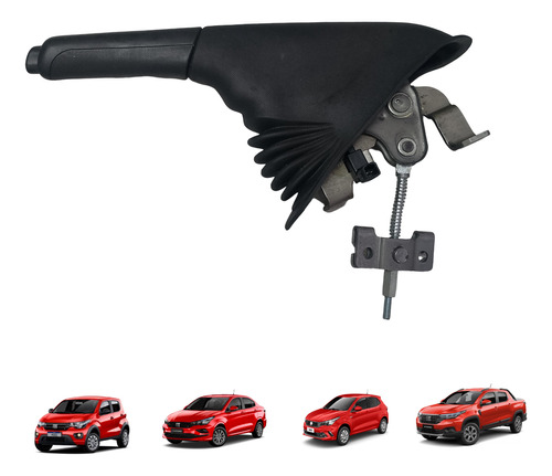 Alavanca Freio Mão Fiat Argo Cronos Mobi Strada 17/22