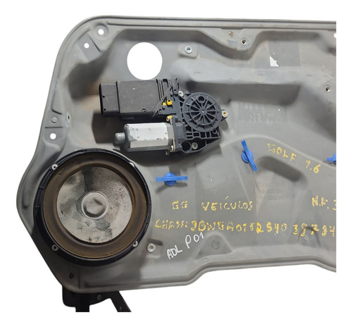 Máquina Vidro Dianteira Direita Vw Golf 2000 (al)