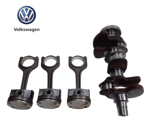 Virabrequim + Biela Vw Up Polo Virtus 1.0 Tsi Stander 16/22