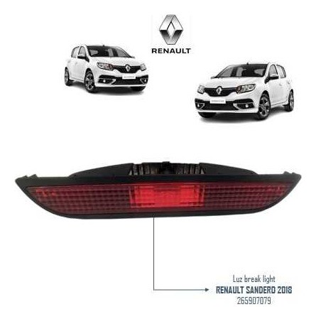  Luz Break Light Renault Sandero 2018 265907079