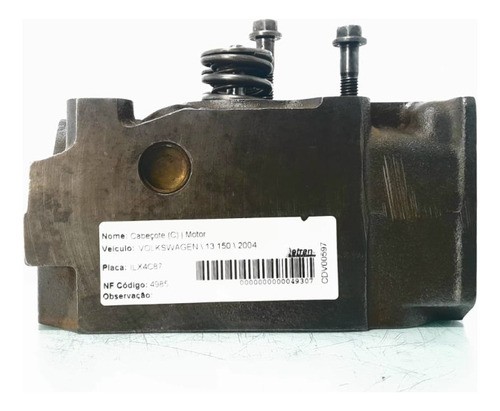 Cabeçote Motor Mwm X10 Original Vw Ford