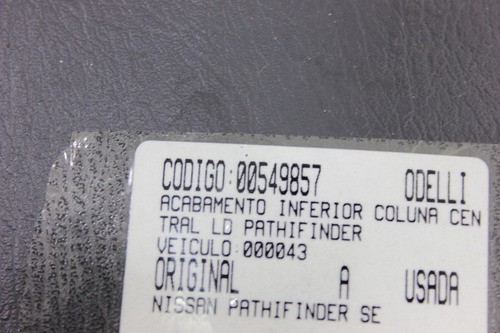 Acabamento Inferior Coluna Central Ld Pathifinder Se 98/04 U