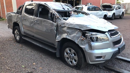  S10 Ltz 2014 2.4 Com 23 Mil Km Em Peças  Motor Cambio 