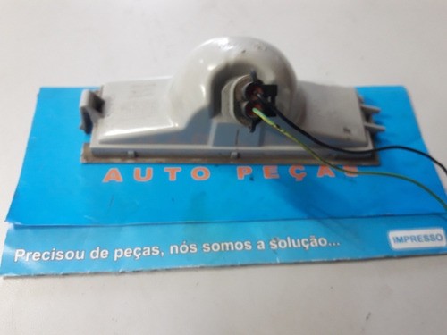 Luz Da Placa Com Soquete No Onix Prisma 2013/16 Original