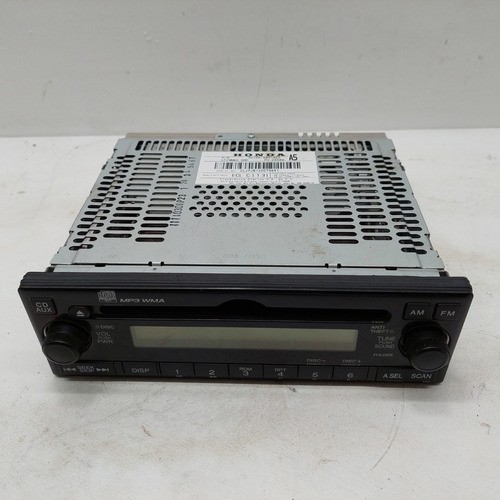 Radio Original Honda Cr-v Ano 2007 A 2011 S/ Código