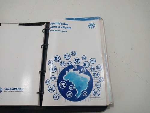 Manual De Proprietário Vw Golf 99/01 Completo C/case 