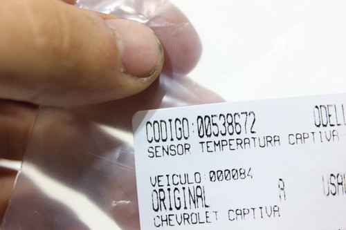 Sensor Temperatura Captiva 08/15 Usado (672)