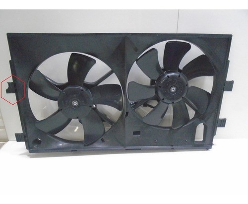 Eletro Ventilador Ventoin Outlander Gt 3.0 V6 2012 19 Mil Km