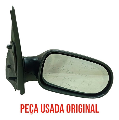 Retrovisor Manual Lado Direito Fiat Palio Siena 2007 A 2010 