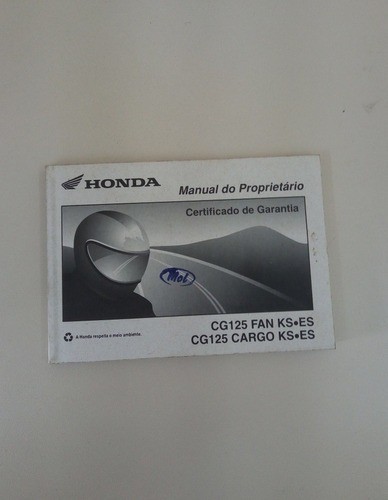 Manual Honda Cg 125 Usada