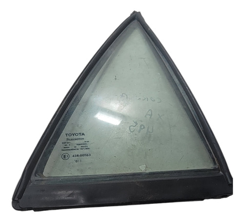 Vidro Fixo Porta Traseira Direita Toyota Corolla 09/14 (al)