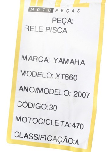 Relê De Pisca Xt 660 (470)