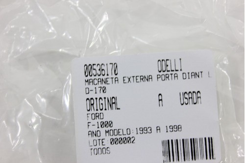 Maçaneta Externa Porta Diant Ld F-1000 93/98 Us (170)